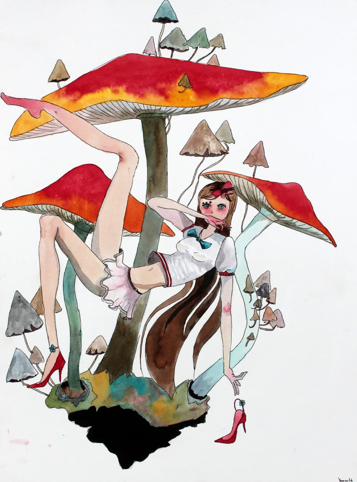 La Fille au Champignon